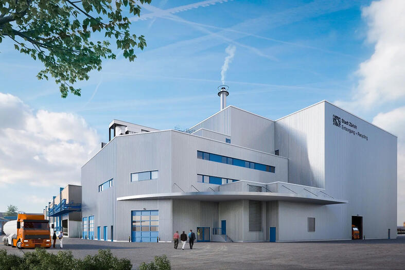 Klärschlammverbrennungsanlage Zürich Werdhölzli